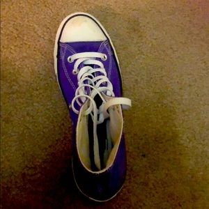 Purple Converse